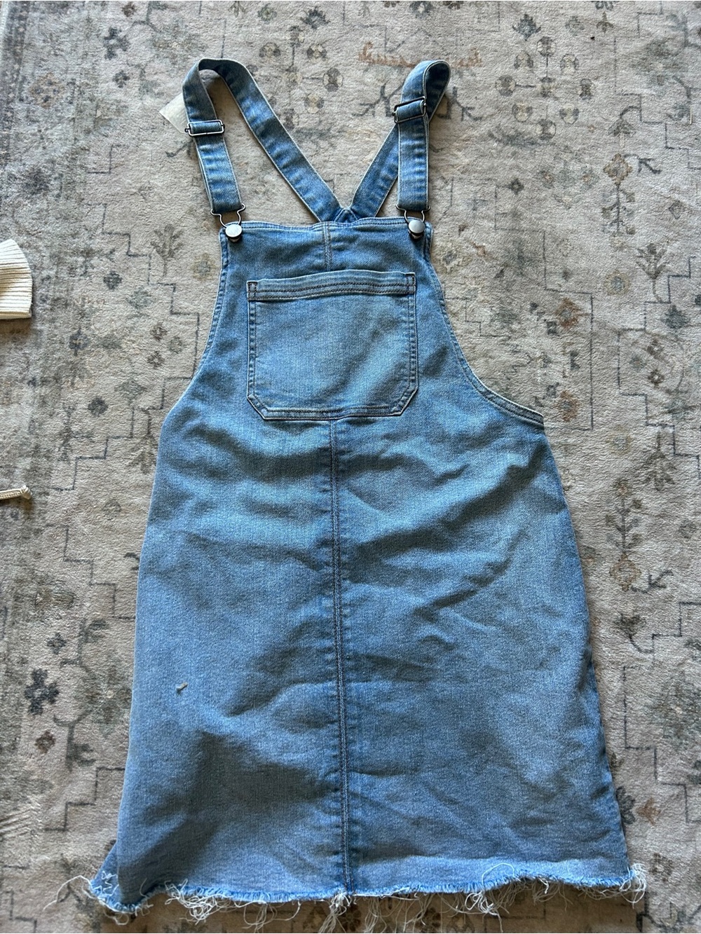 wild fable Light Blue Denim Overall Dress